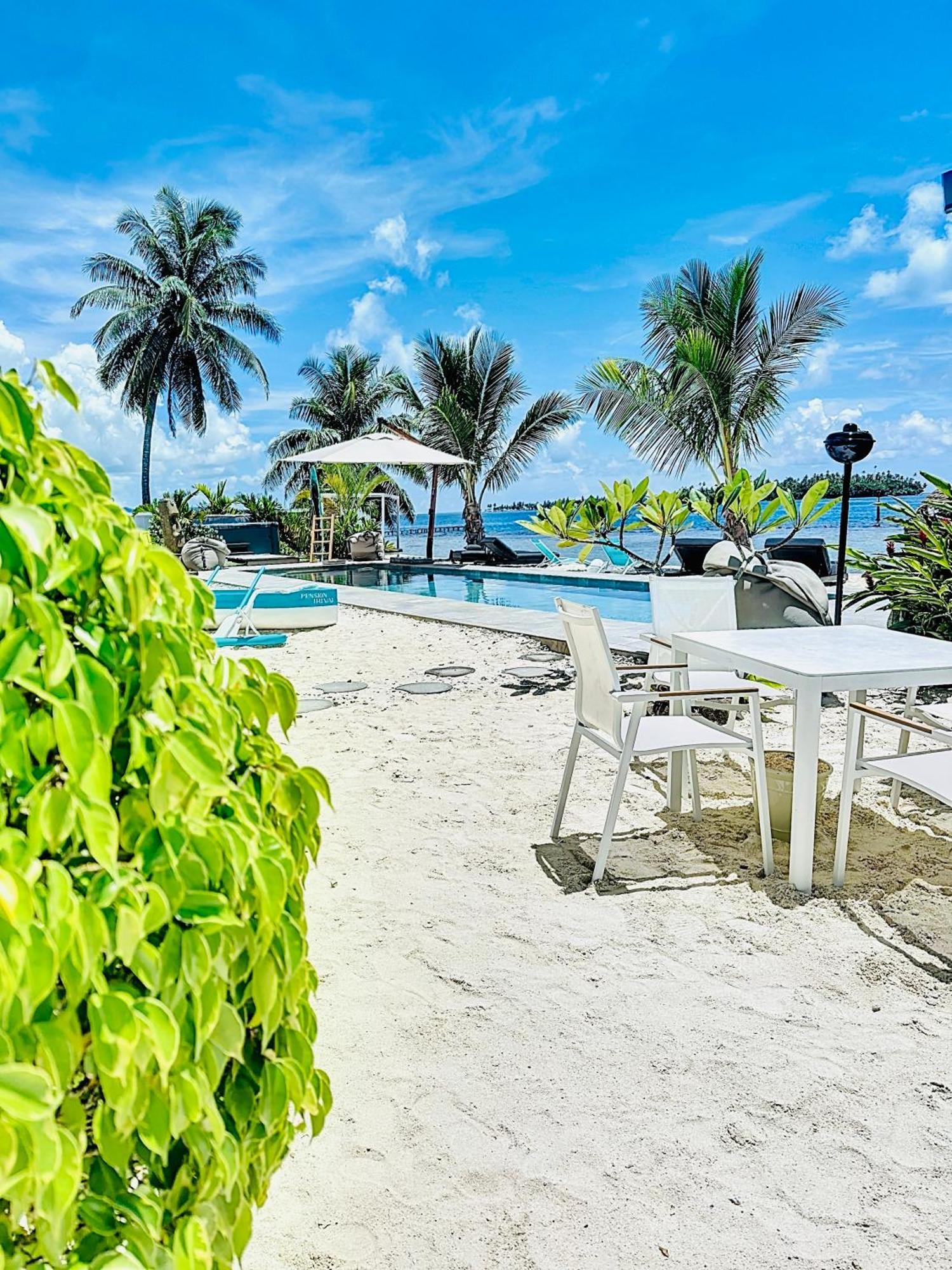Pension Irivai, Appartement Rava 1 Chambre Bord De Mer Uturoa Ngoại thất bức ảnh